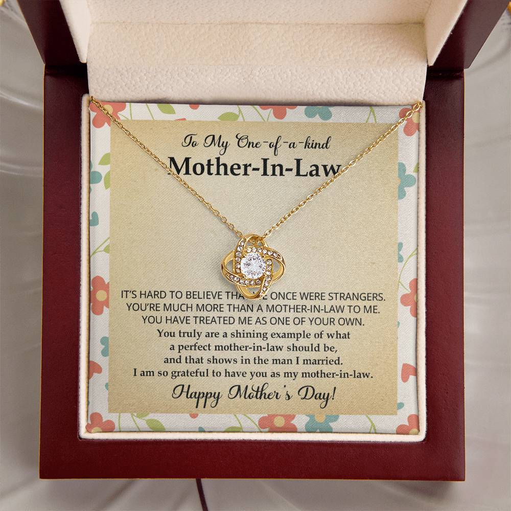 Mother-In-Law Love Knot Necklace