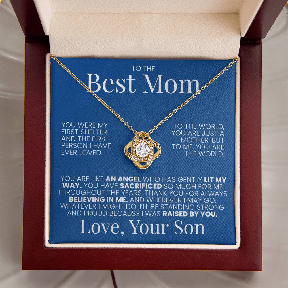 Mother - First Shelter Love Knot Necklace