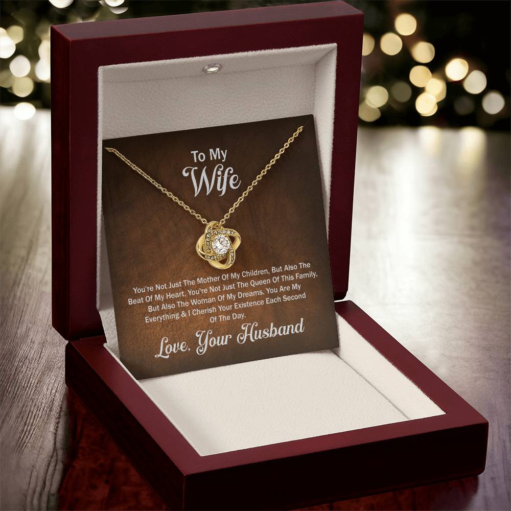 Beat Of Love Knot Necklace