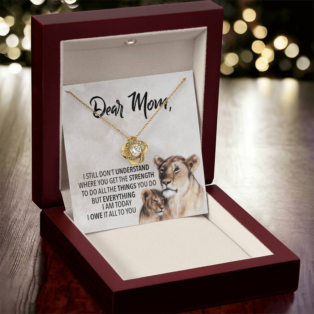 Perfect Mother's Day Gift 2 Love Knot Necklace