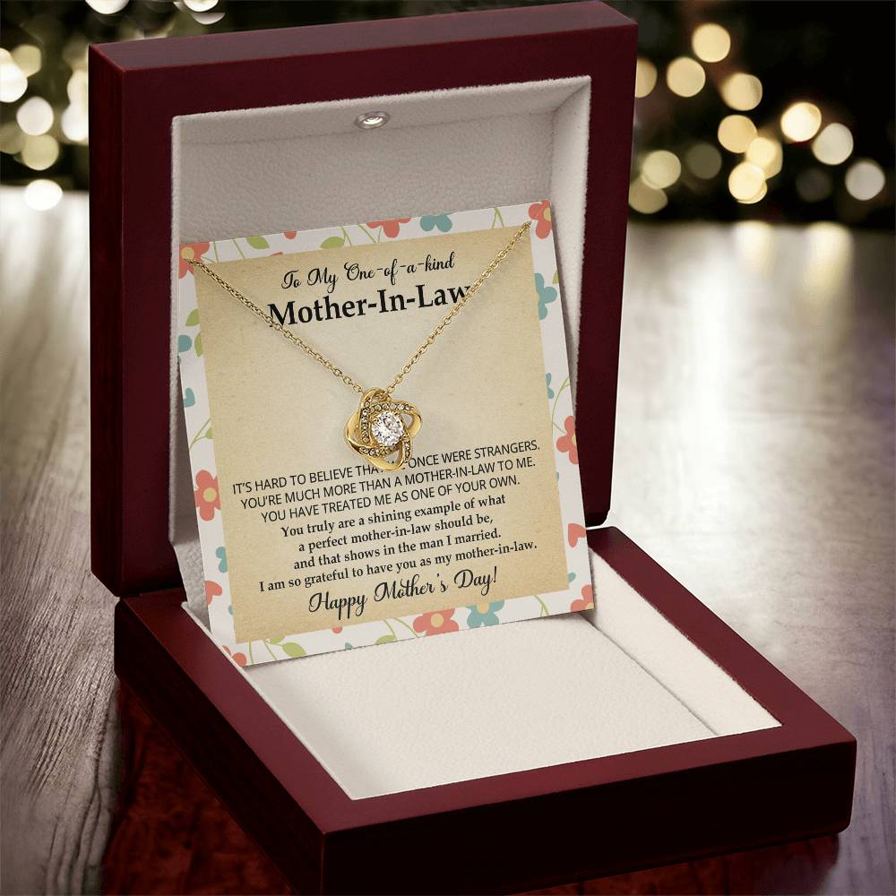 Mother-In-Law Love Knot Necklace