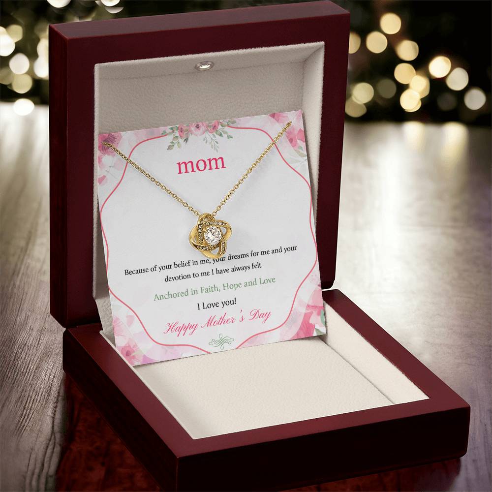 Mother's Day Love Knot Necklace
