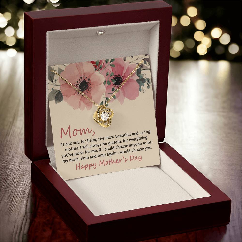 Special Gift Mother's Day - The Love Knot Necklace Love Knot Necklace