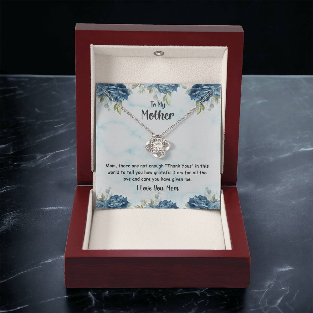 Mother's Day Or Just To Say I Love You Love Knot Necklace 24 Love Knot Necklace