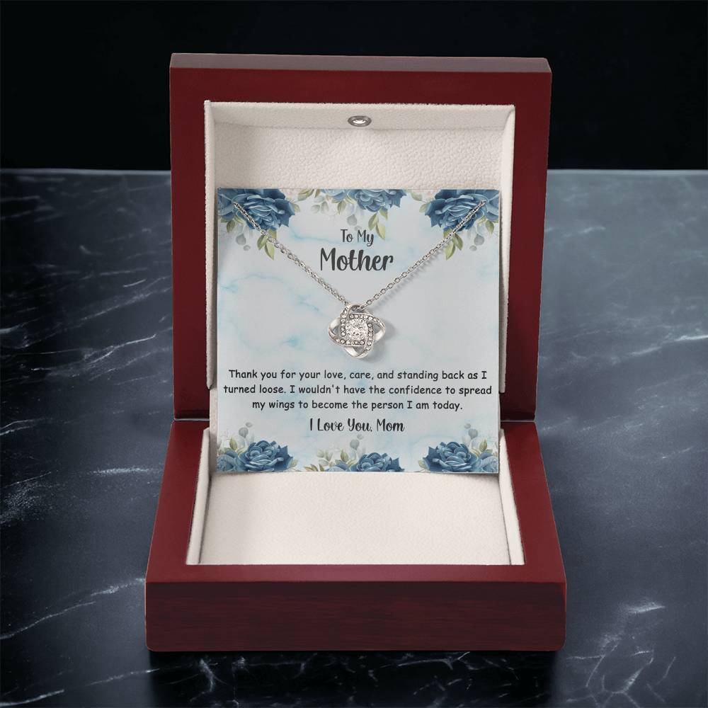 Mother's Day Or Just To Say I Love You Mom - Love Knot Necklace - 21 Love Knot Necklace