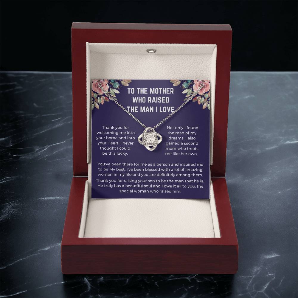 Thankyou For Well Love Knot Necklace