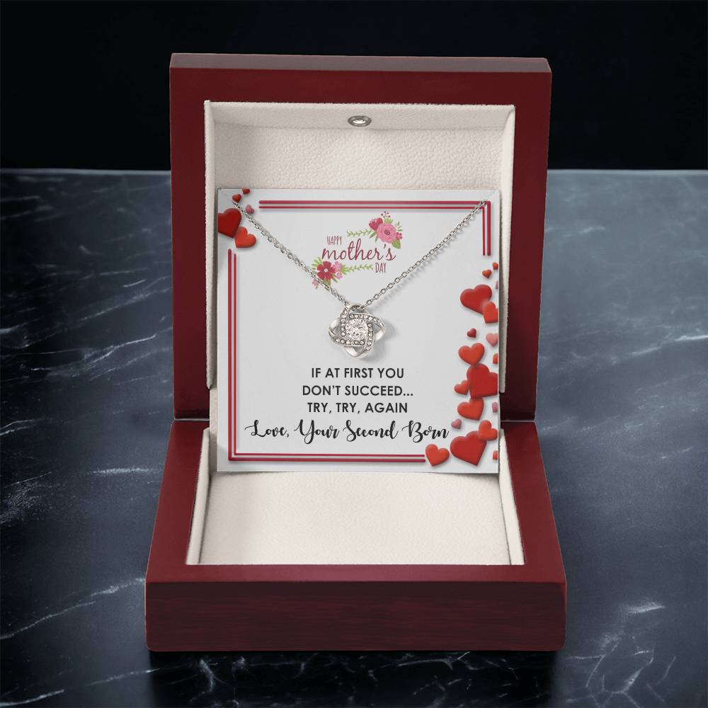 Your Second Born - Love Knot Necklace Love Knot Necklace