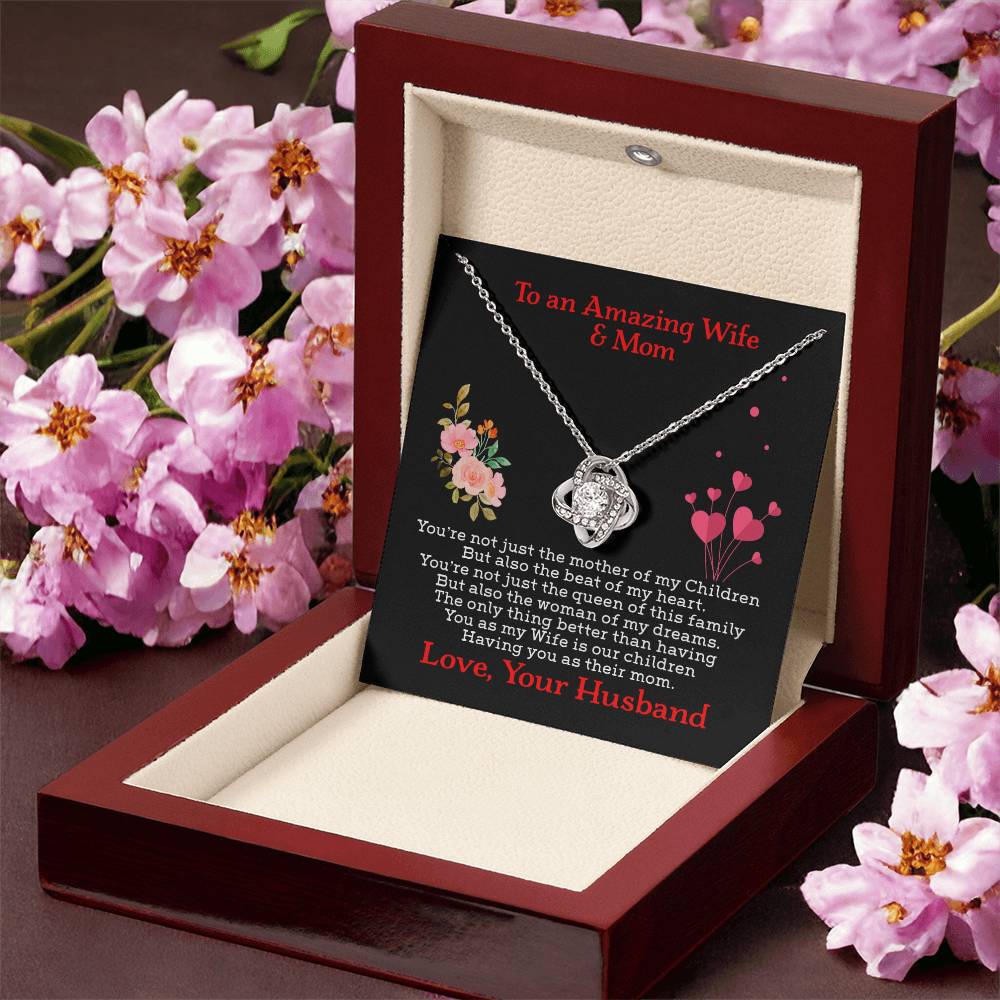 Gift For Wife - Love Knot Necklace Love Knot Necklace
