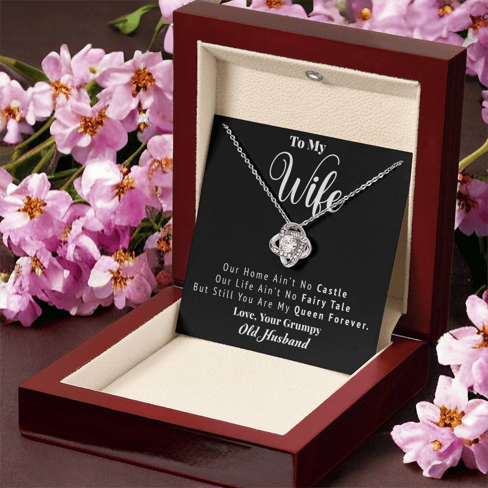 To My Wife - My Love Knot Necklace