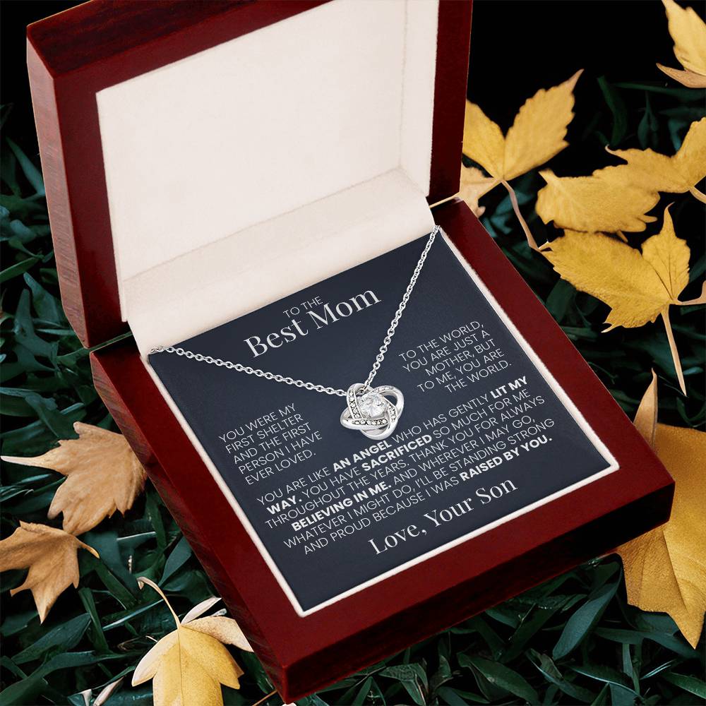 Mother - First Shelter 1 Love Knot Necklace