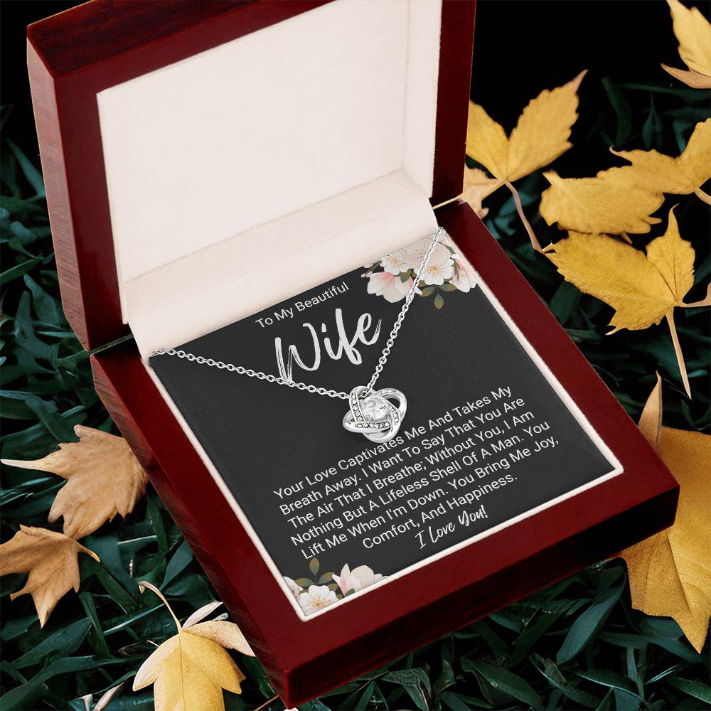 Gift For Wife - Love Knot Necklace 1 Love Knot Necklace