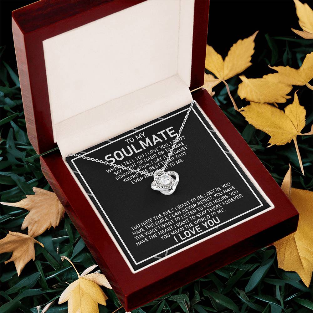 Test Purchase Love Knot Necklace