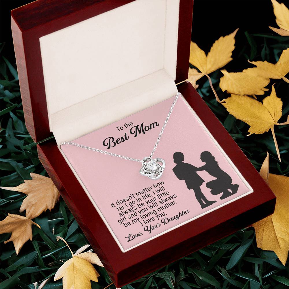 Mothers Day Gift Idea Mothers Day Necklaces For Mom From Daughter Mothers Day Gift From Daughter Gifts For Mom Birthday Love Knot Necklace