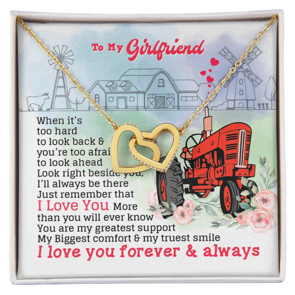 Farmer'S Girlfriend - Interlocking Heart Necklace Interlocking Hearts Necklace