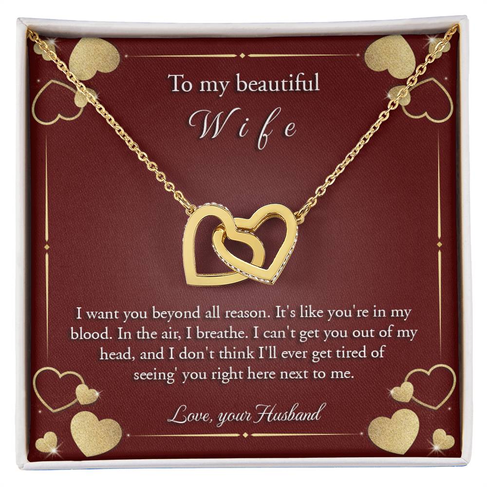 Interlocking Hearts Necklace - Beyond All Reason