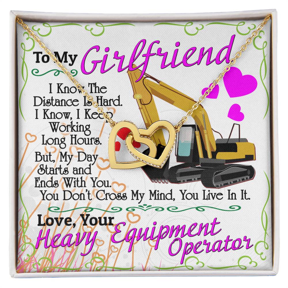 Heo'S Girlfriend - Interlocking Heart Necklace Interlocking Hearts Necklace