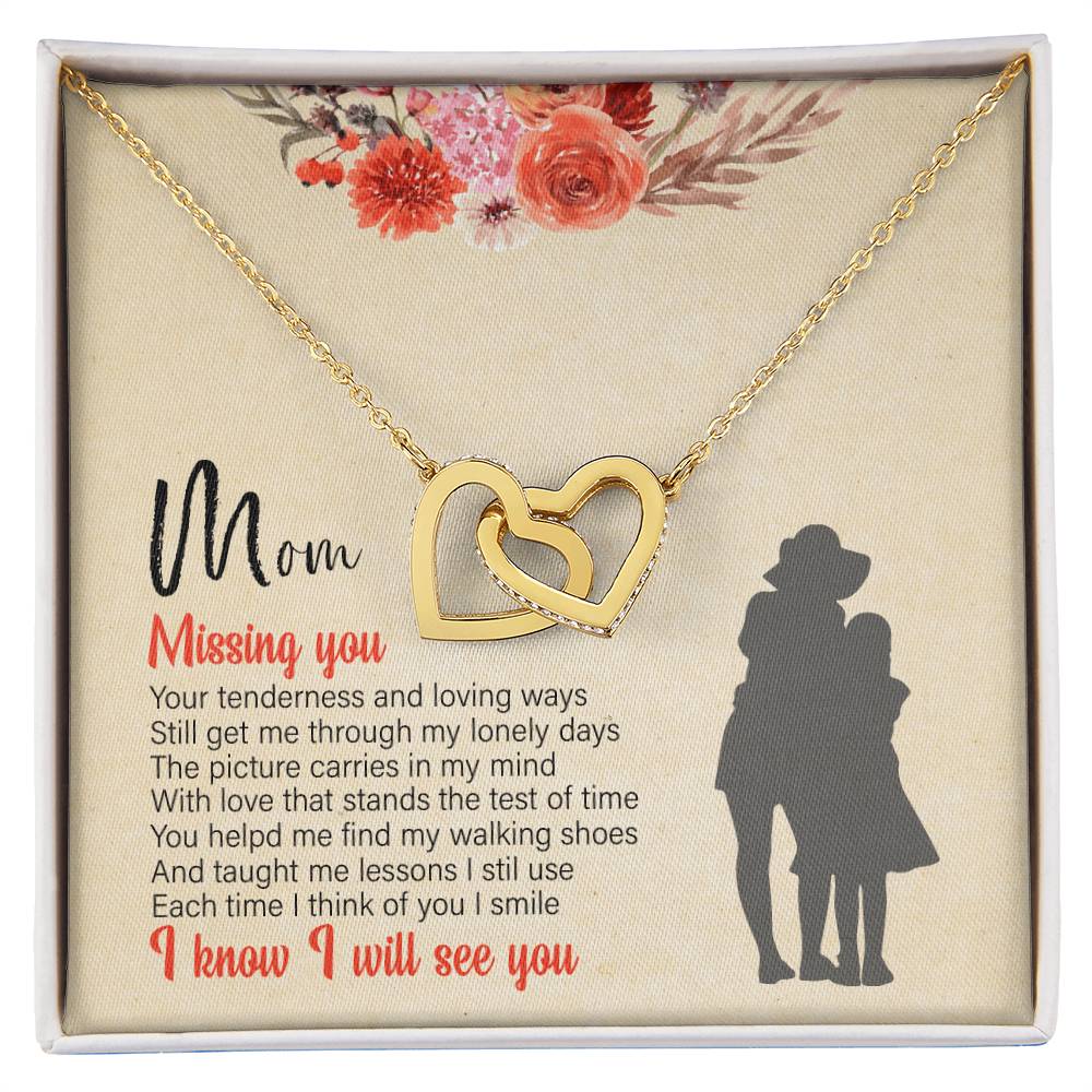 Meaningful Gifts For Mom From Daughter Unique Mother Daughter Gifts Mother Daughter Mothers Day Ideas Meaningful Mothers Day Gifts From Daughter Interlocking Hearts Necklace