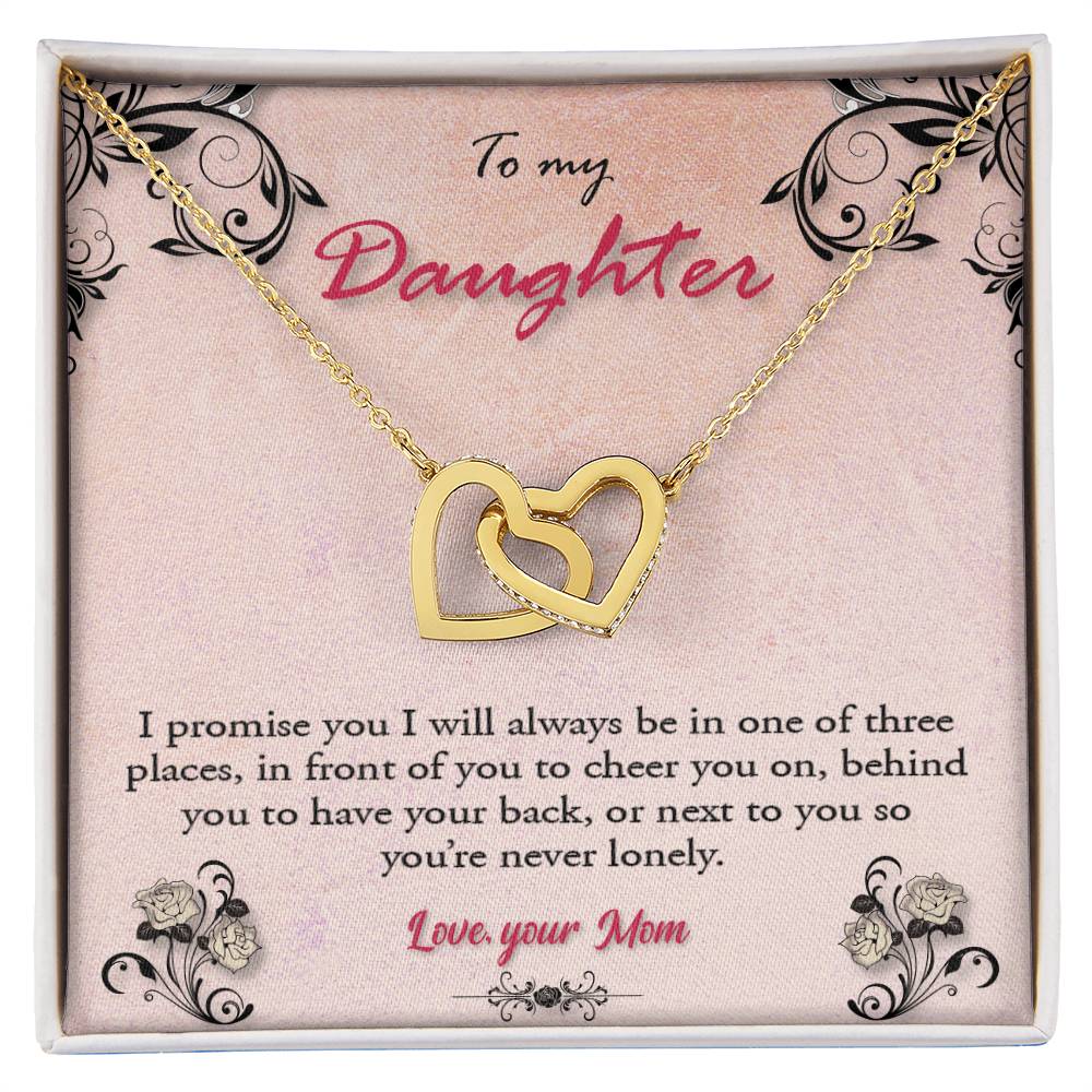 Interlocking Hearts Necklace - Promise