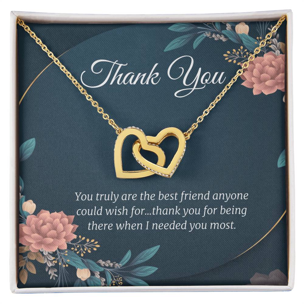 Thank You - Interlocking Hearts Interlocking Hearts Necklace