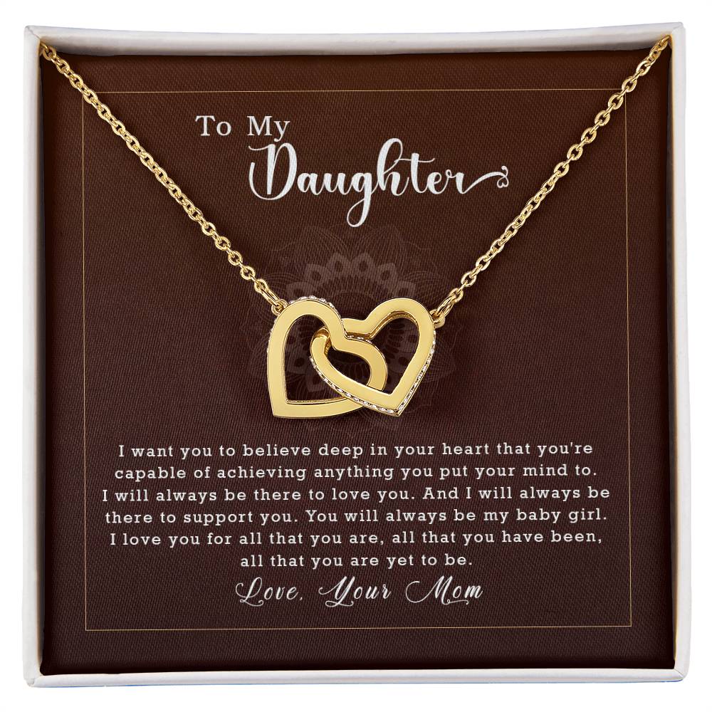 Collection Daughter - Interlocking Hearts Necklace
