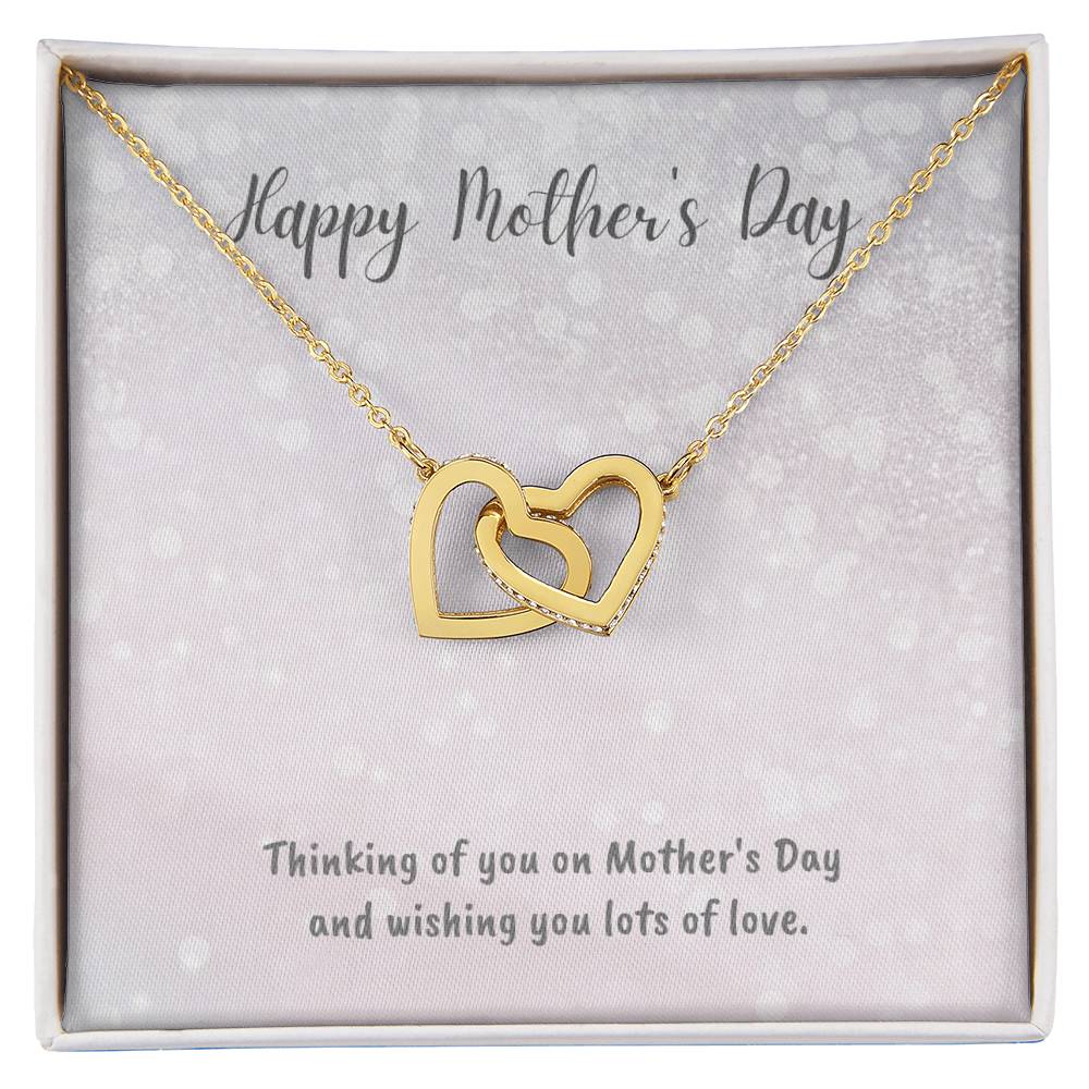 Mother'S Day Sp003 Interlocking Hearts Necklace
