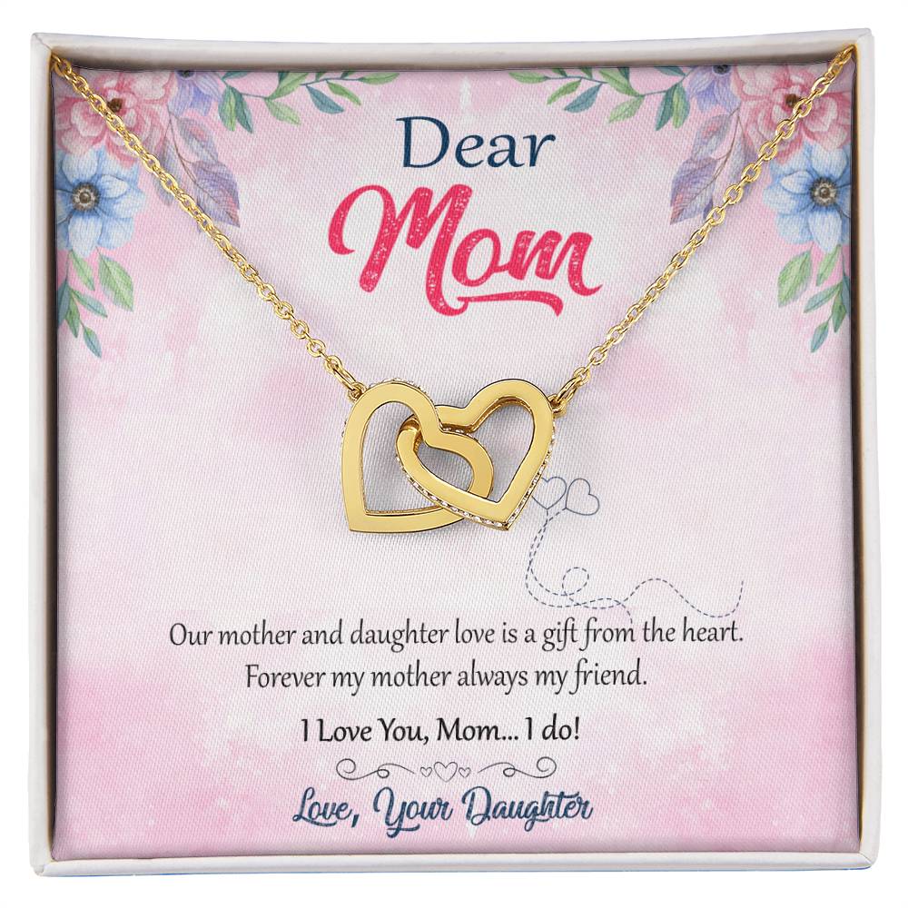 Mother'S Day Gift — Interlocking Hearts Necklace