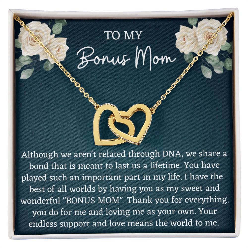 Interlocking Bonus Mom Interlocking Hearts Necklace
