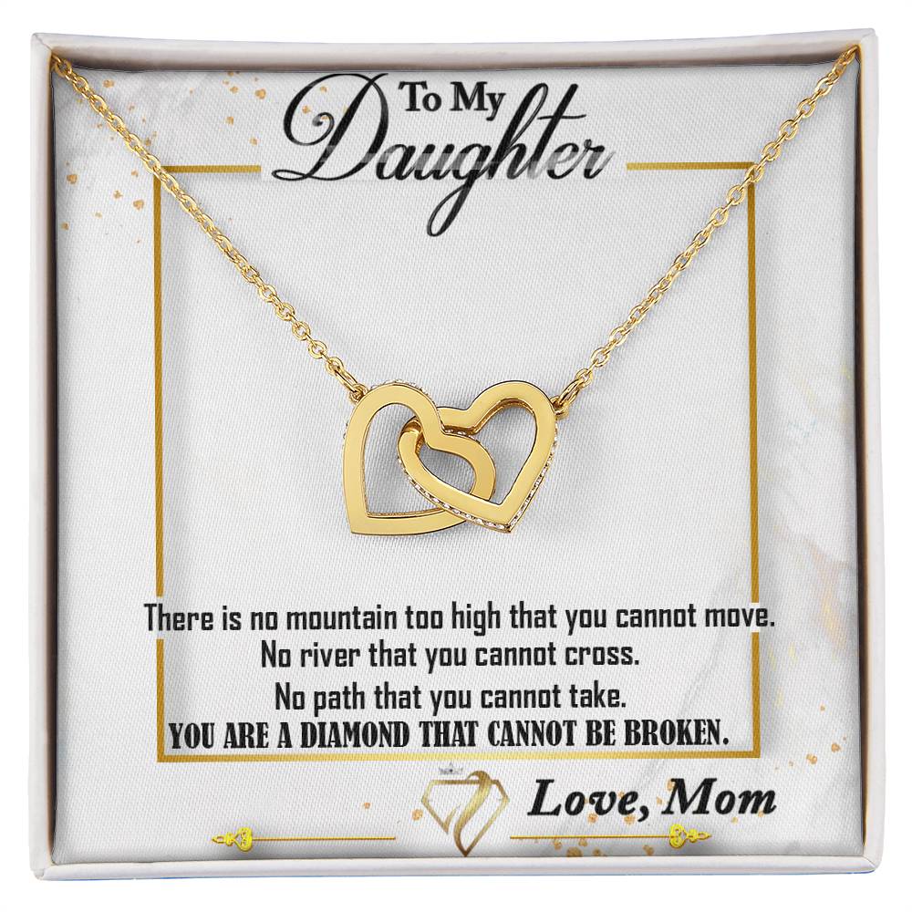 Hearts Necklace Interlocking Hearts Necklace