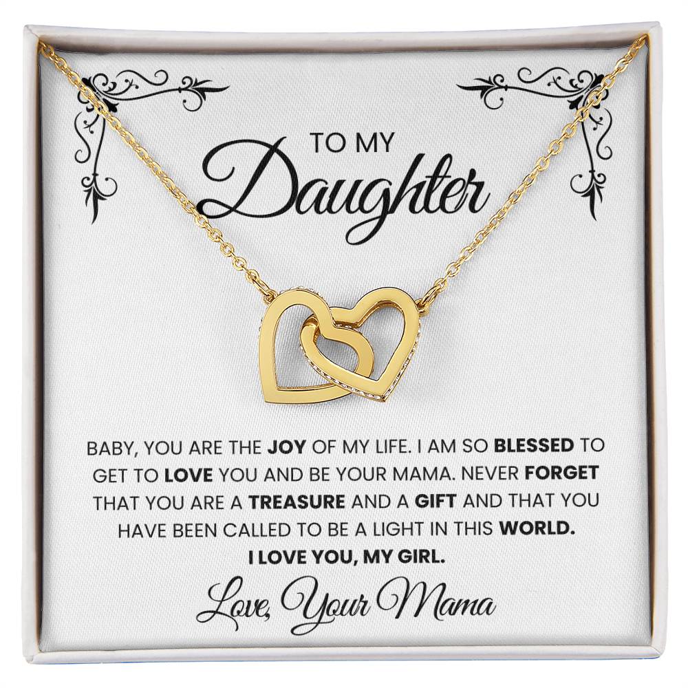 Joy Of My Life Interlocking Hearts Necklace