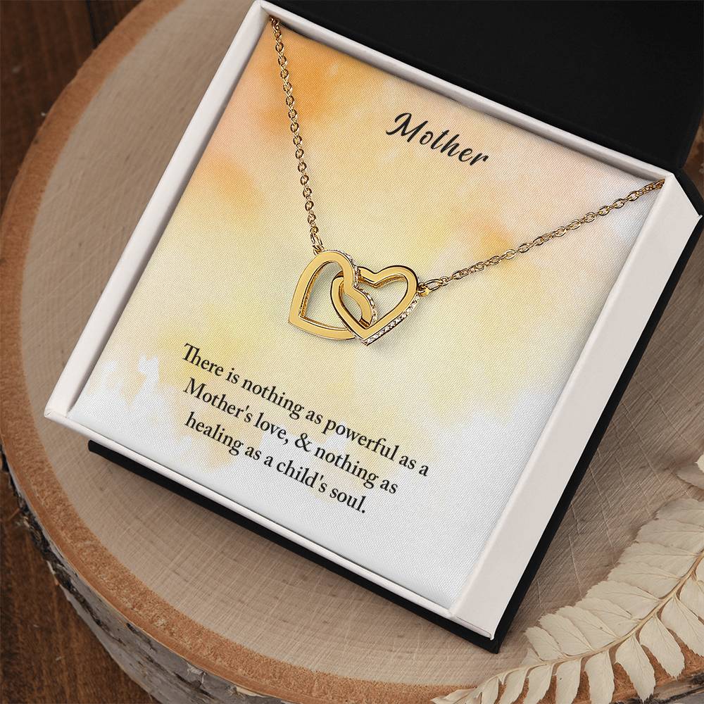 Mothers Day Gift From Daughter Son - Mother Necklace Gifts For Mom Mom Necklace Interlocking Hearts Interlocking Hearts Necklace