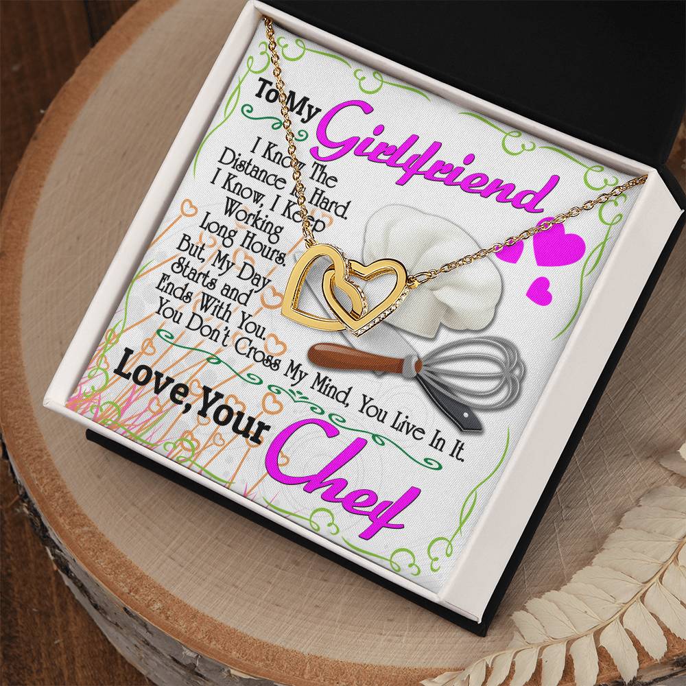 Chef'S Girlfriend - Interlocking Heart Necklace Interlocking Hearts Necklace