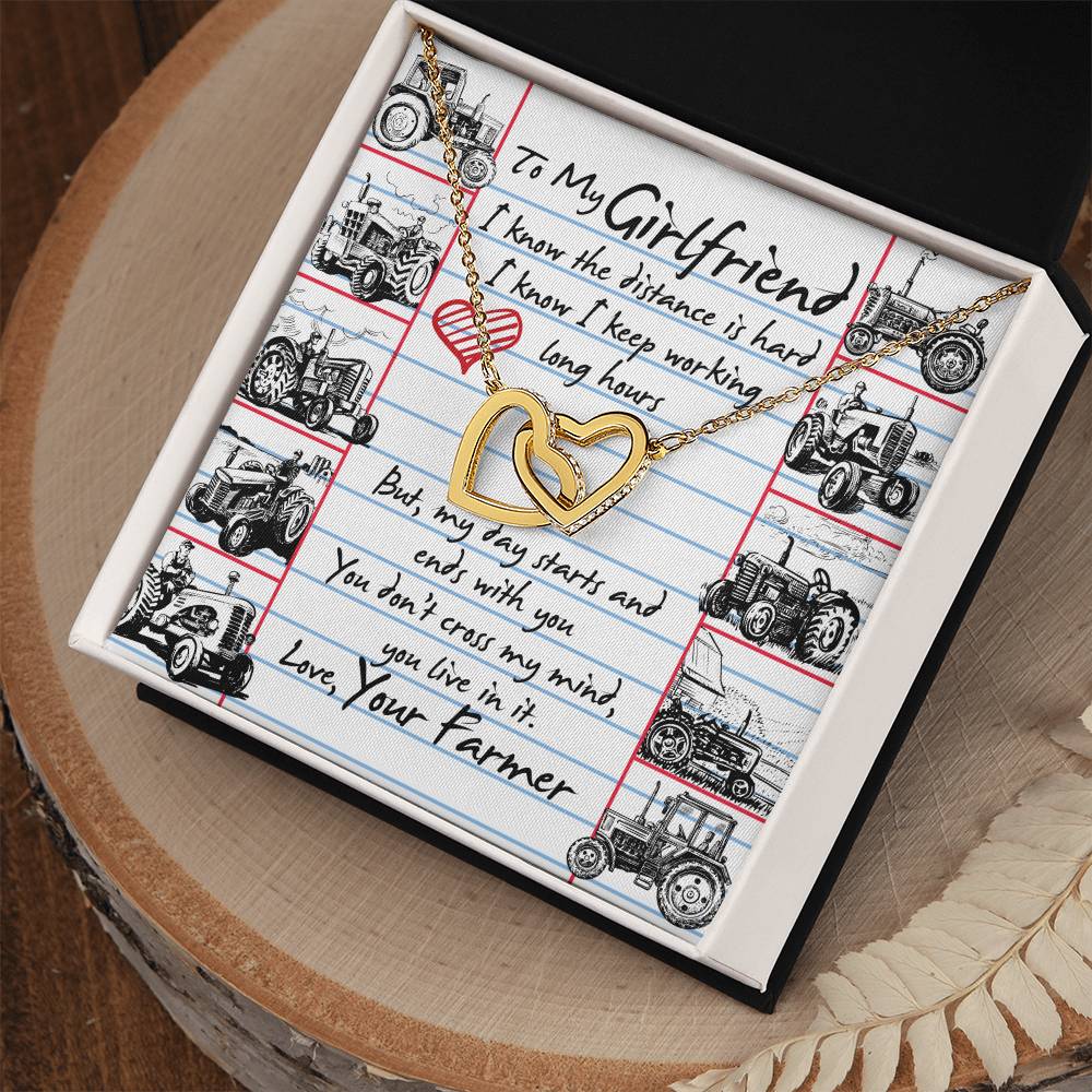 Farmer'S Girlfriend - Interlocking Heart Necklace Interlocking Hearts Necklace