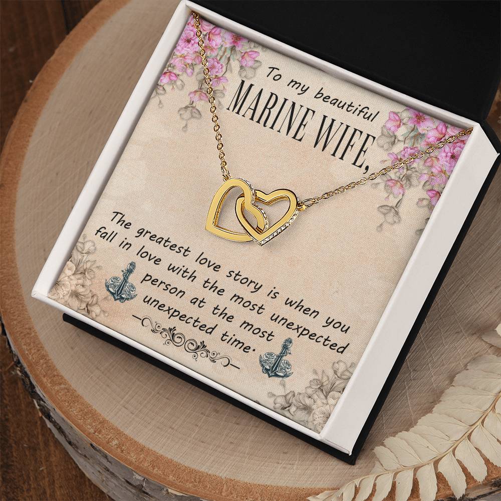Interlocking Hearts Necklace Anniversary Gift For Wife Gift For Her From Husband Gift For Her Mothers Day Gift Valentines Day Gift Gifts For Wife Christmas Gift