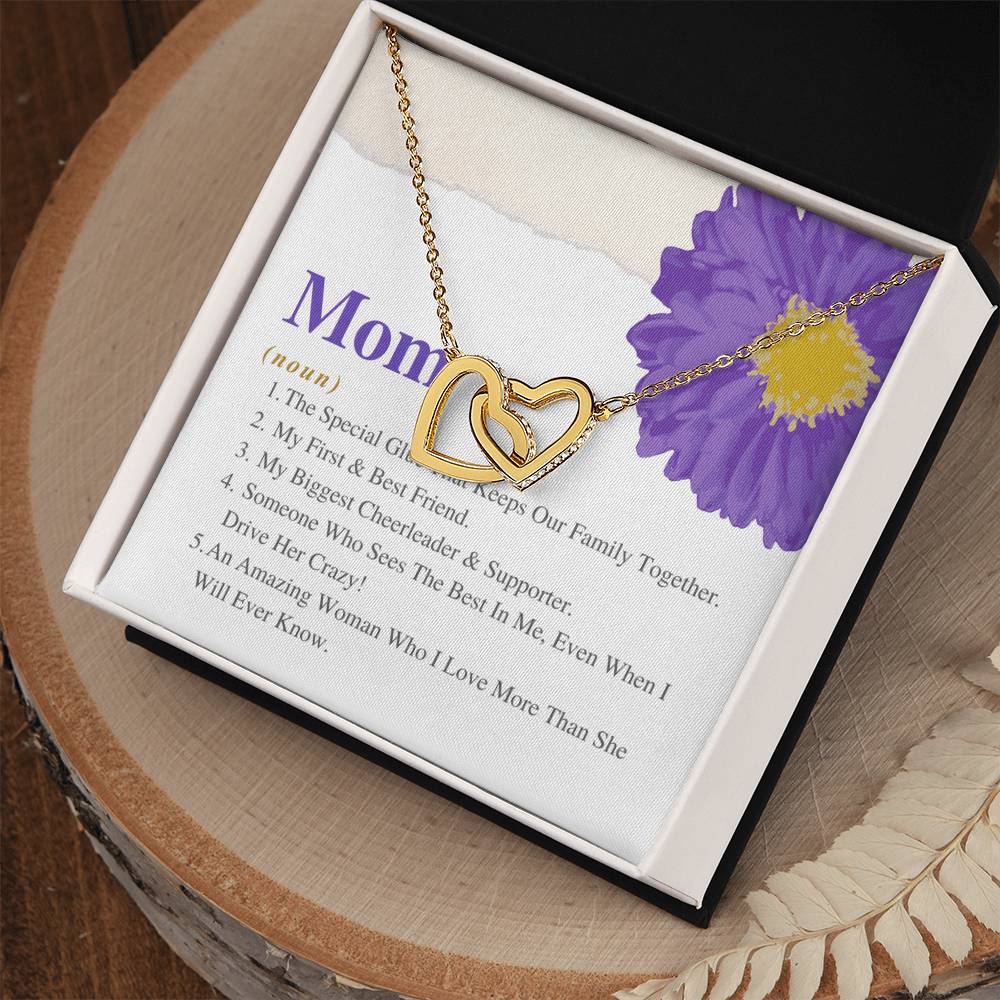 The Perfect Mother'S Day Gift. Interlocking Hearts Necklace