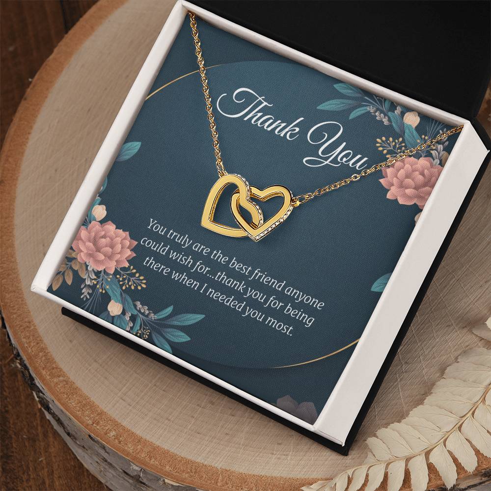 Thank You - Interlocking Hearts Interlocking Hearts Necklace