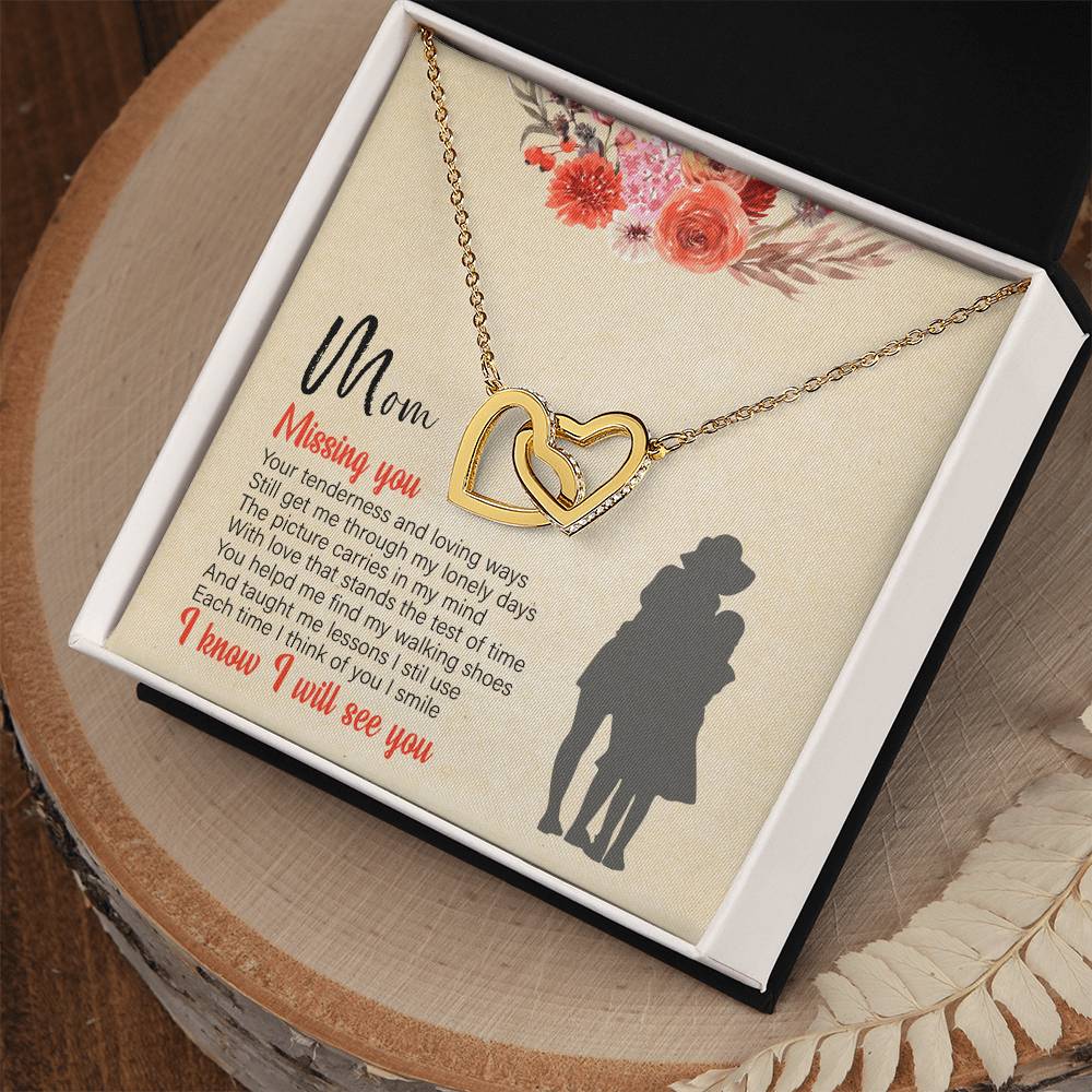 Meaningful Gifts For Mom From Daughter Unique Mother Daughter Gifts Mother Daughter Mothers Day Ideas Meaningful Mothers Day Gifts From Daughter Interlocking Hearts Necklace