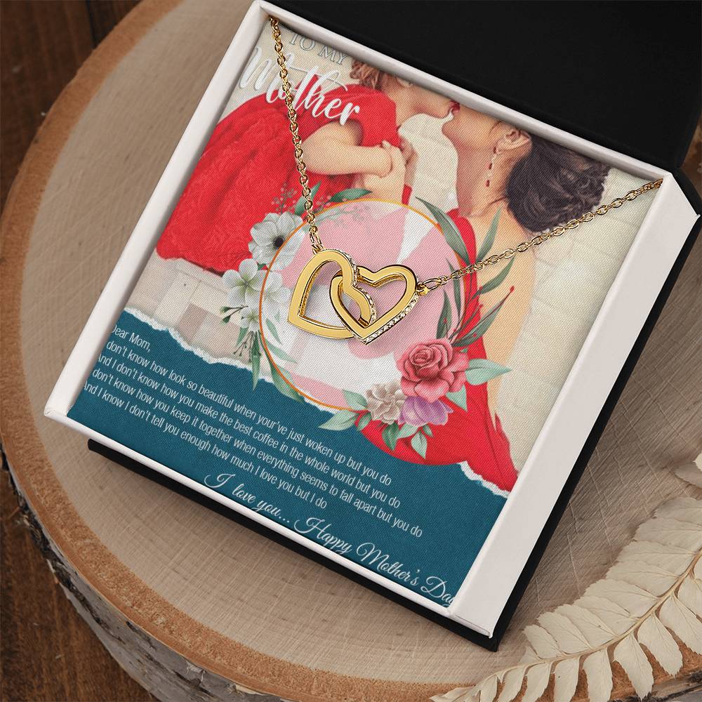 Sister Mother'S Day Gift Sister Necklace For Mothers Day Mothers Day Gift For Sister Gift For Sister On Mother'S Day Sister Jewelry Interlocking Hearts Necklace