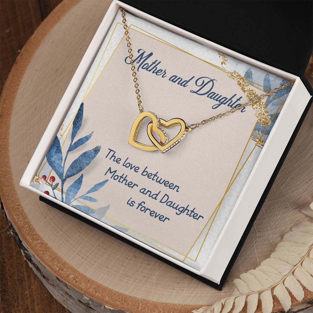 Mother Daughter Necklace Mother Daughter Jewelry Mother Necklace Gifts Mom Daughter Necklace Necklace Gifts For Mom From Daughter Interlocking Hearts Necklace