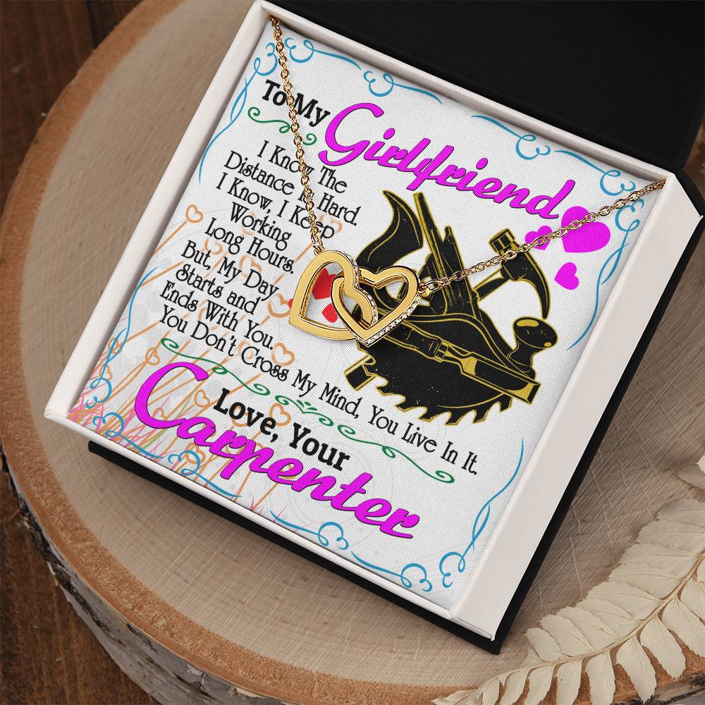 Carpenter'S Girlfriend - Interlocking Heart Necklace Interlocking Hearts Necklace