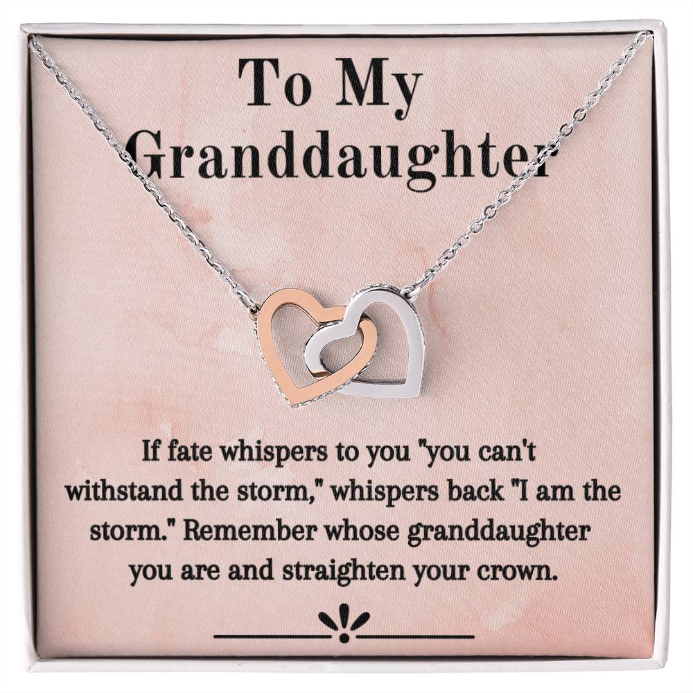 My Princess - Interlocking Hearts Necklace