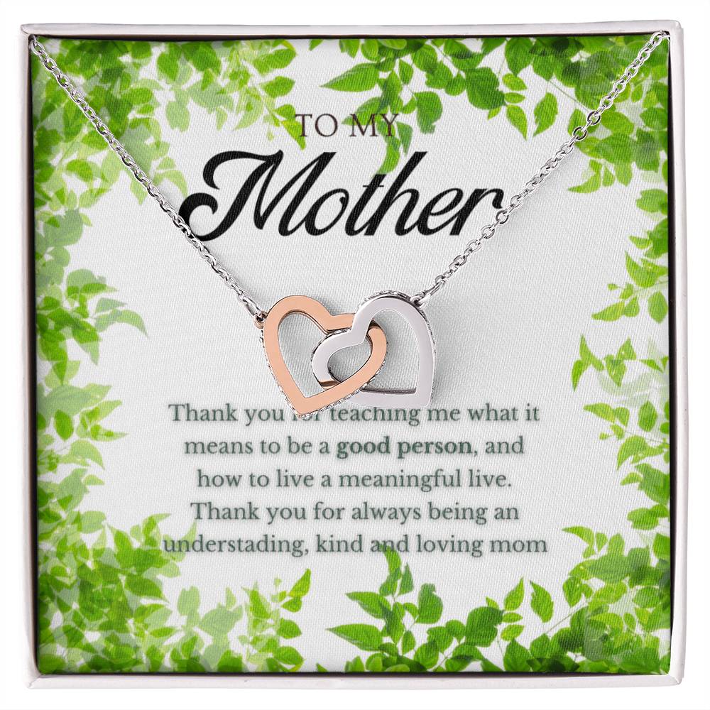 Never-Ending Love Interlocking Hearts Necklace