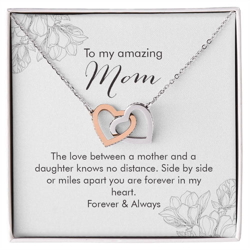 Forever In My Heart Interlocking Hearts Necklace