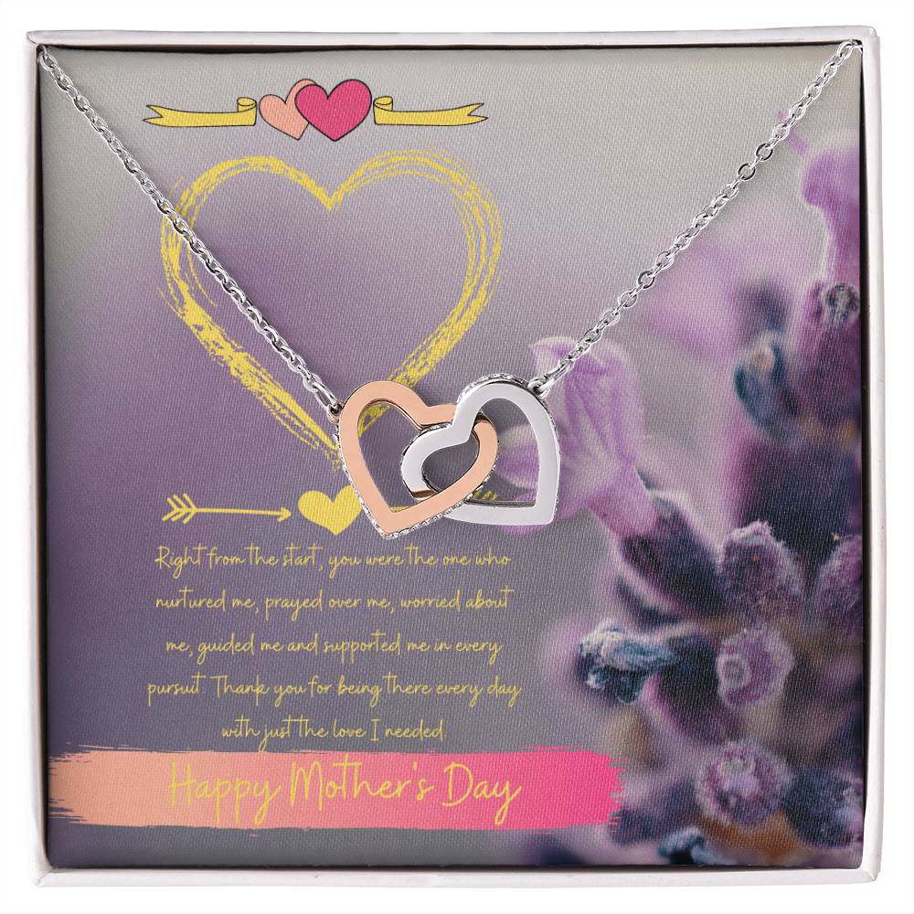 Never Ending Love Interlocking Hearts Necklace