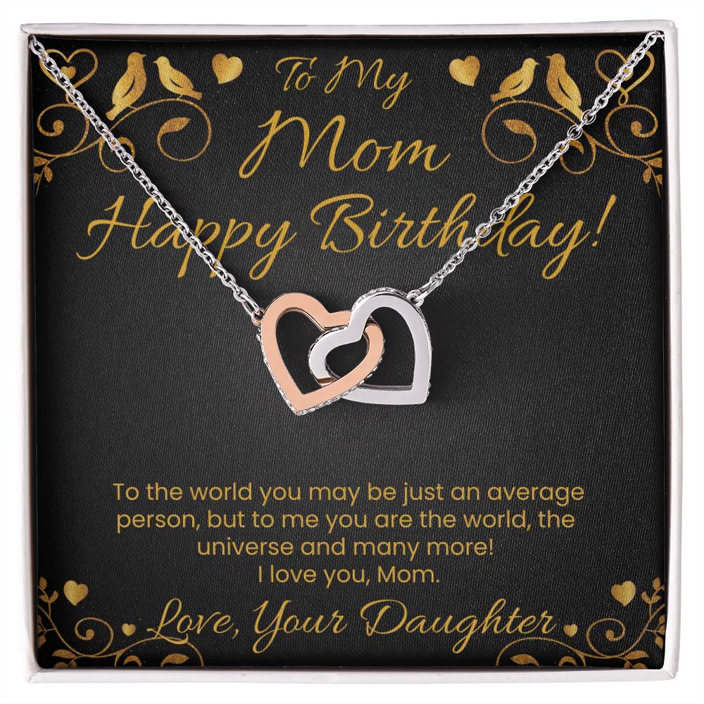 A Beautiful Birthday Gift For Mom! - The Amazing Interlocking Hearts Necklace