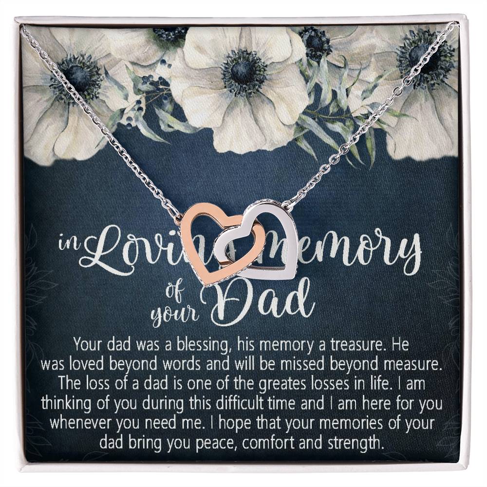 Godmother & Godson Necklace Gift For Godmother Godmother Gift Interlocking Hearts Necklace For Godmother Cute Gift For Godmother