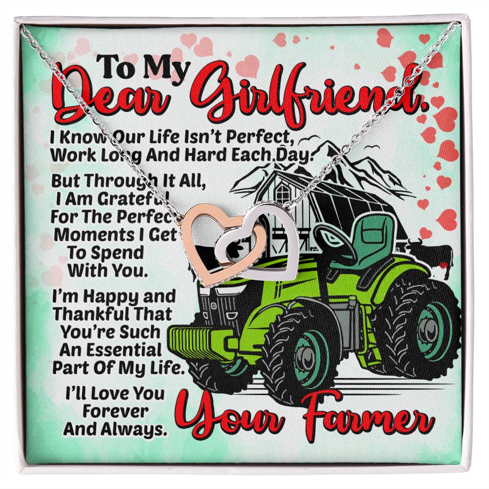 Farmer'S Girlfriend- Interlocking Heart Necklace Interlocking Hearts Necklace