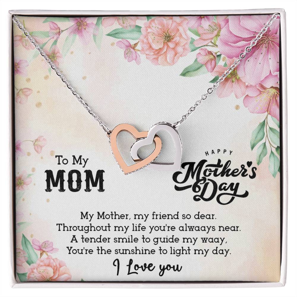 Mother’S Day Interlocking Hearts Necklace