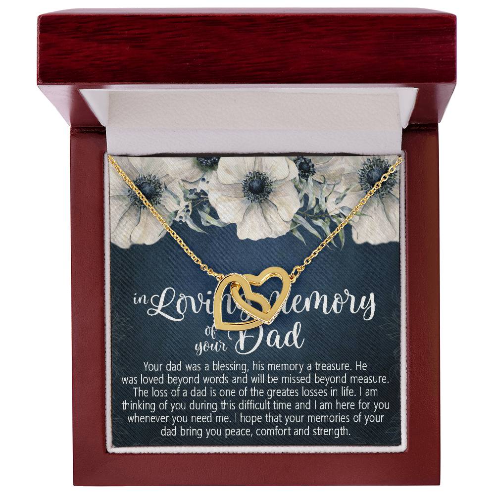 Godmother & Godson Necklace Gift For Godmother Godmother Gift Interlocking Hearts Necklace For Godmother Cute Gift For Godmother
