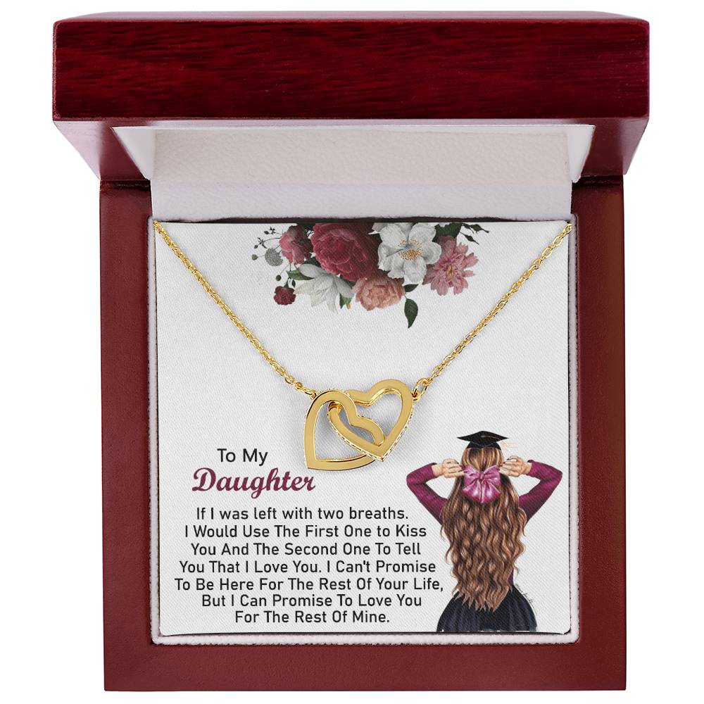 Graduation Gift For Daughter Graduation Day - Necklace Interlocking Hearts Necklace