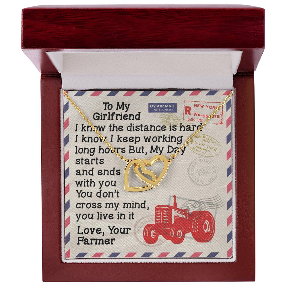 Farmer'S Girlfriend - Interlocking Heart Necklace Interlocking Hearts Necklace